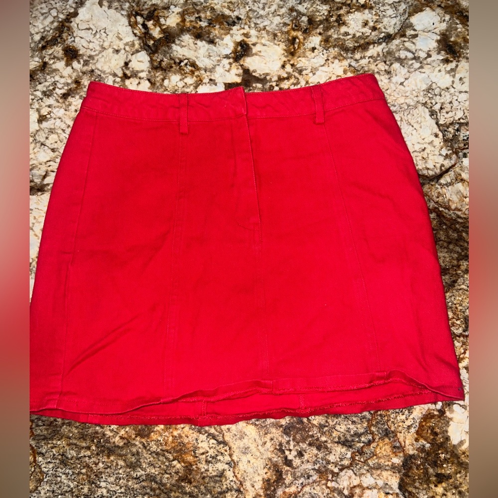 Forever 21 Red Skirt